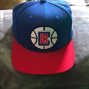 LA Clippers Mitchell & Ness Snap Back Hat